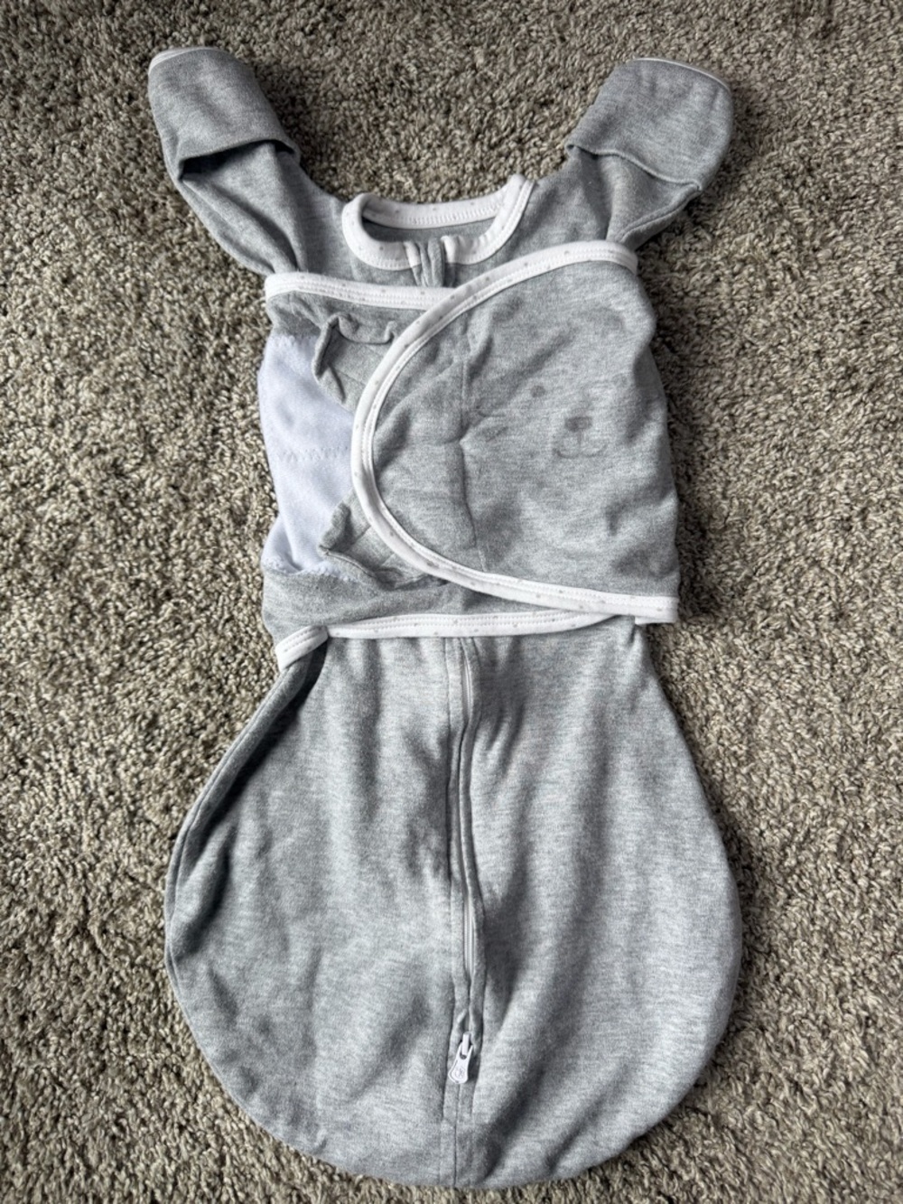 Swaddle Designs Gray Omni Swaddle Sack with Adjustable Wrap Small 0-3 Months